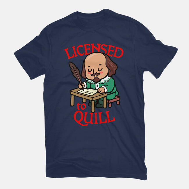 Licensed To Quill-Womens-Fitted-Tee-Boggs Nicolas