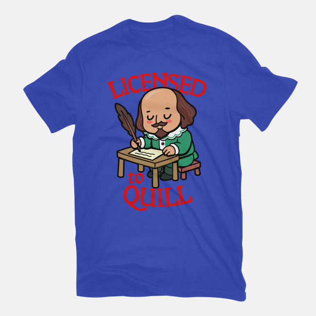 Licensed To Quill-Womens-Fitted-Tee-Boggs Nicolas