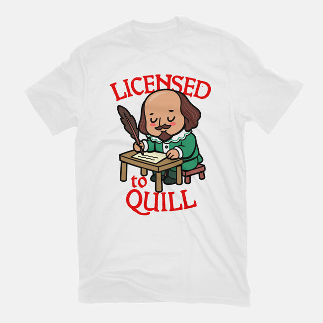 Licensed To Quill-Womens-Fitted-Tee-Boggs Nicolas
