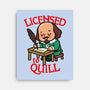 Licensed To Quill-None-Stretched-Canvas-Boggs Nicolas