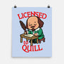 Licensed To Quill-None-Matte-Poster-Boggs Nicolas