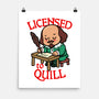 Licensed To Quill-None-Matte-Poster-Boggs Nicolas