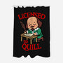 Licensed To Quill-None-Polyester-Shower Curtain-Boggs Nicolas
