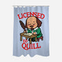 Licensed To Quill-None-Polyester-Shower Curtain-Boggs Nicolas