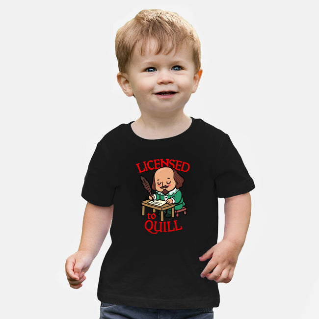 Licensed To Quill-Baby-Basic-Tee-Boggs Nicolas