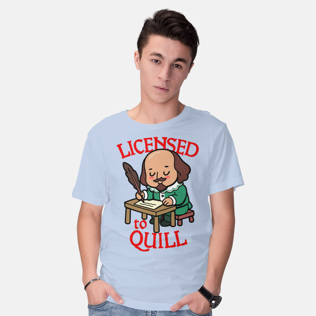Licensed To Quill-Mens-Basic-Tee-Boggs Nicolas