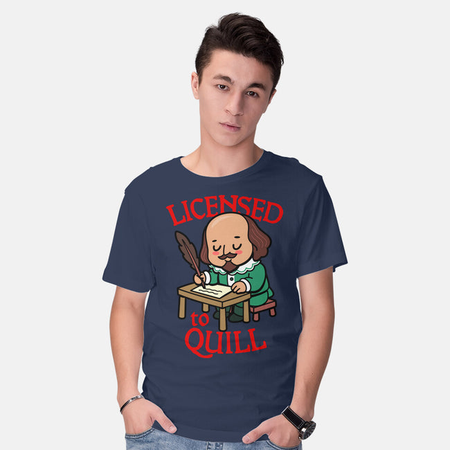 Licensed To Quill-Mens-Basic-Tee-Boggs Nicolas