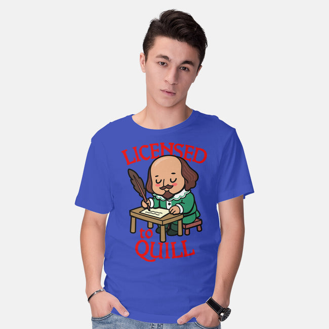 Licensed To Quill-Mens-Basic-Tee-Boggs Nicolas