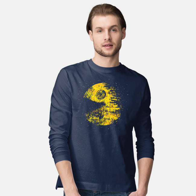 Pac Moon-Mens-Long Sleeved-Tee-dalethesk8er