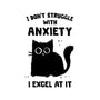 Struggling With Anxiety-Unisex-Crew Neck-Sweatshirt-kg07