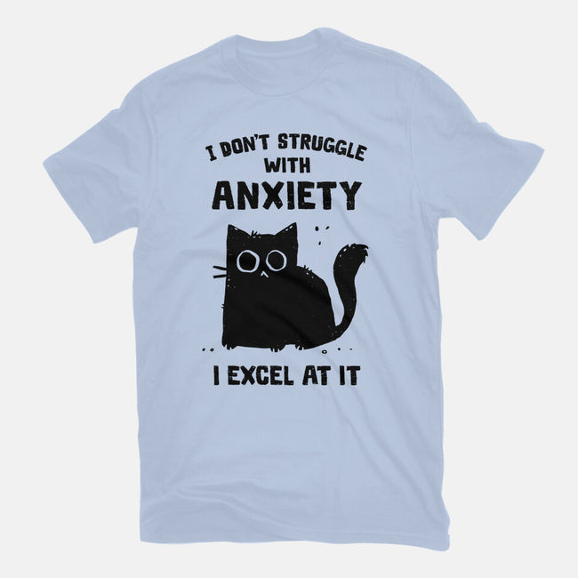 Struggling With Anxiety-Womens-Fitted-Tee-kg07