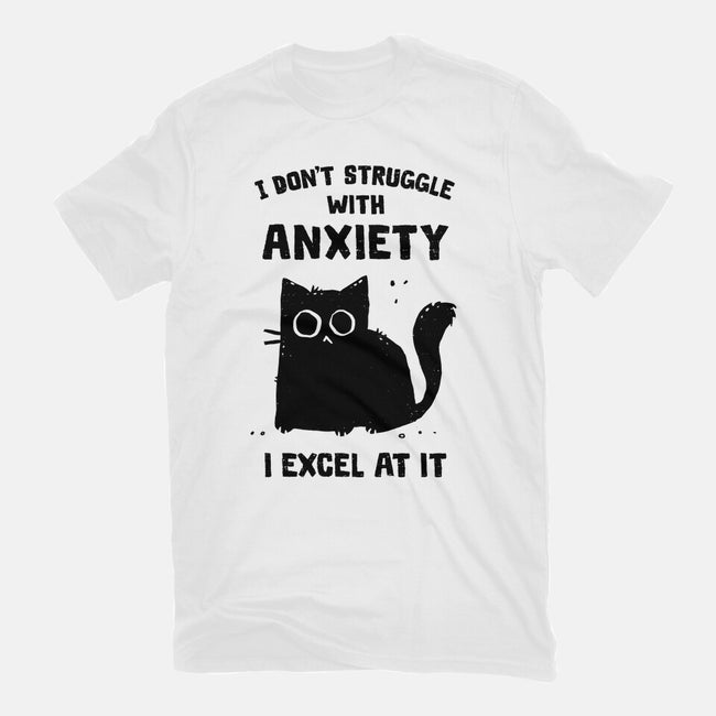 Struggling With Anxiety-Womens-Fitted-Tee-kg07