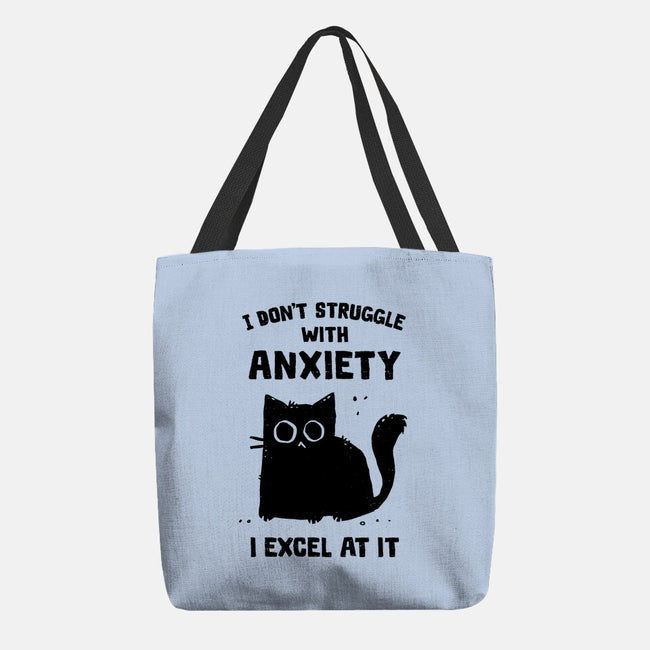 Struggling With Anxiety-None-Basic Tote-Bag-kg07