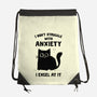 Struggling With Anxiety-None-Drawstring-Bag-kg07