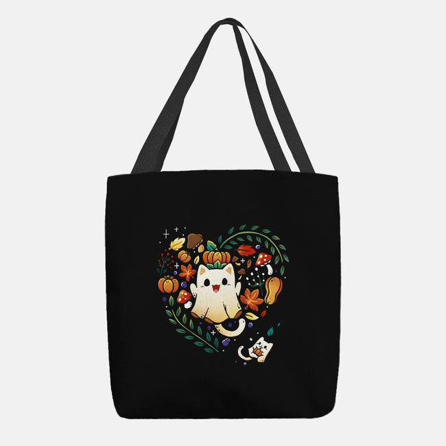 Love Spooky Season-None-Basic Tote-Bag-Vallina84