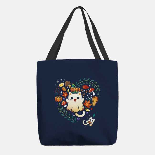 Love Spooky Season-None-Basic Tote-Bag-Vallina84