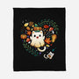 Love Spooky Season-None-Fleece-Blanket-Vallina84