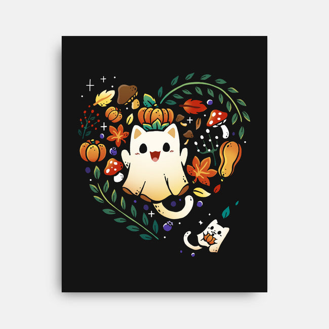 Love Spooky Season-None-Stretched-Canvas-Vallina84