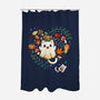 Love Spooky Season-None-Polyester-Shower Curtain-Vallina84