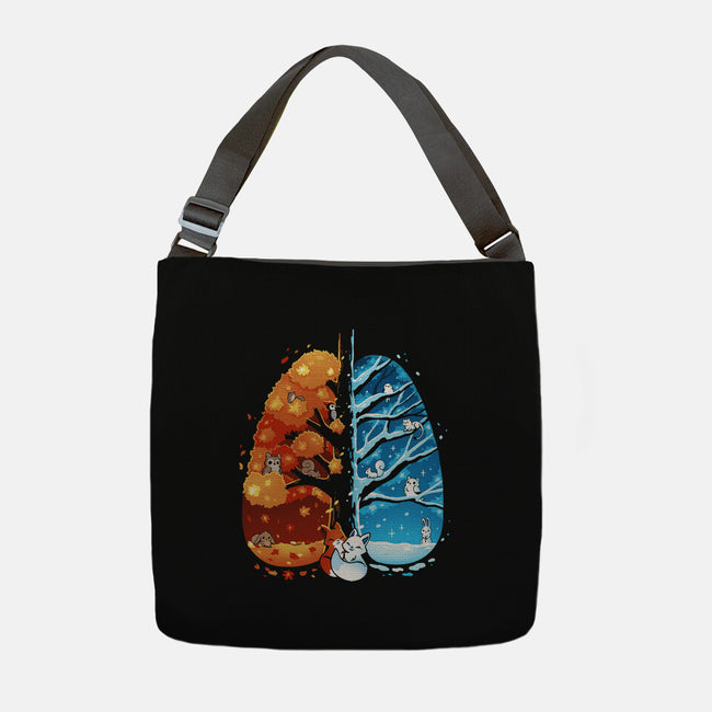 Breath Of The Seasons-None-Adjustable Tote-Bag-Vallina84