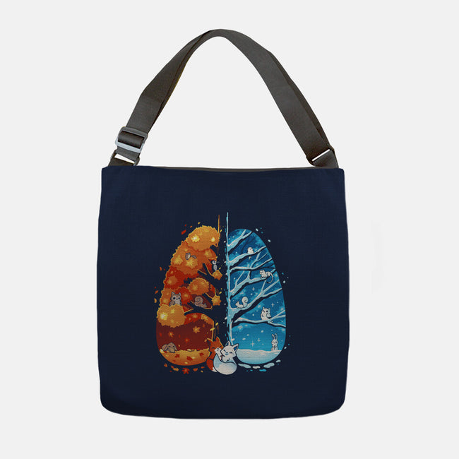 Breath Of The Seasons-None-Adjustable Tote-Bag-Vallina84
