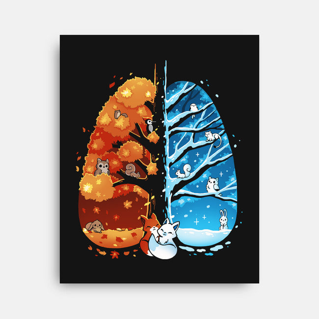 Breath Of The Seasons-None-Stretched-Canvas-Vallina84