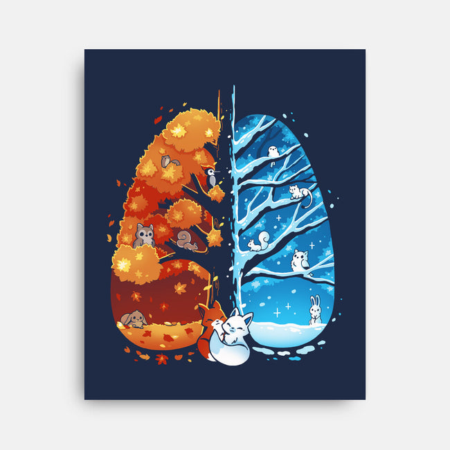 Breath Of The Seasons-None-Stretched-Canvas-Vallina84