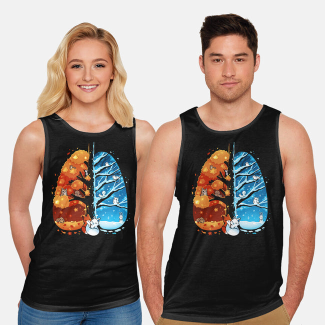 Breath Of The Seasons-Unisex-Basic-Tank-Vallina84