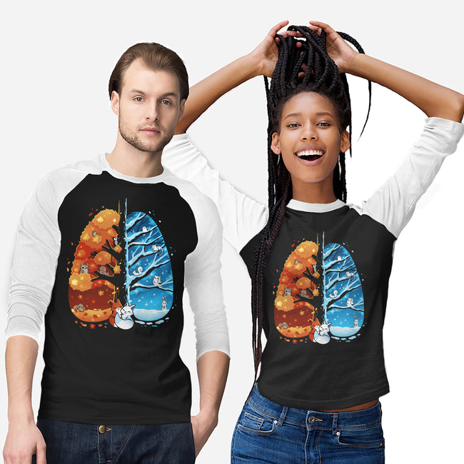 Breath Of The Seasons-Unisex-Baseball-Tee-Vallina84