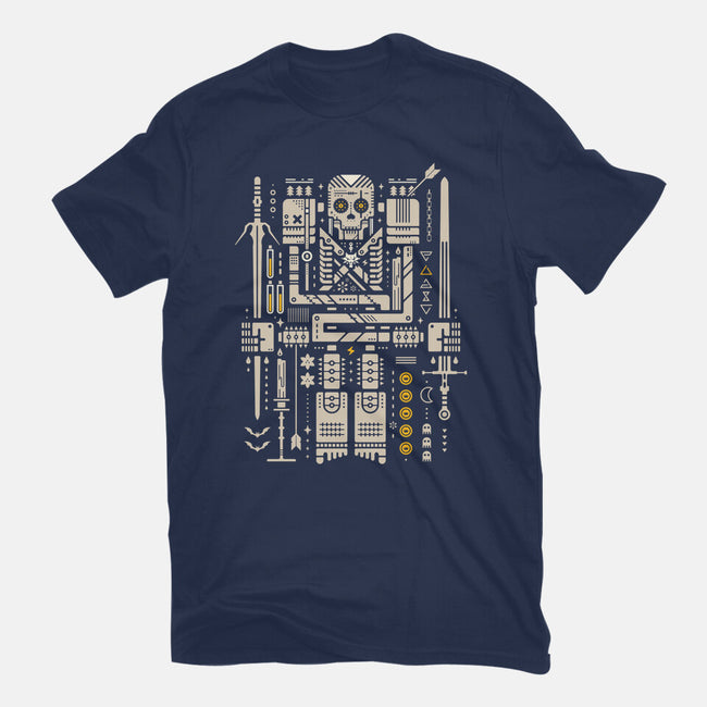 Toss A Coin To Your Skeletor-Womens-Fitted-Tee-BadBox