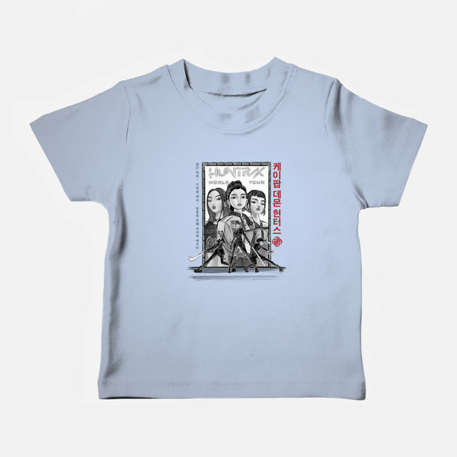 Huntrix World Tour Sumi-e-Baby-Basic-Tee-DrMonekers
