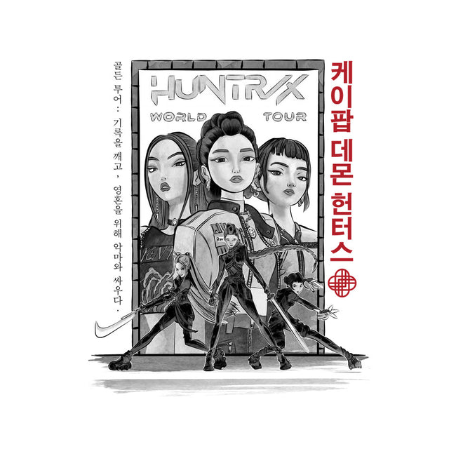 Huntrix World Tour Sumi-e-Unisex-Basic-Tee-DrMonekers