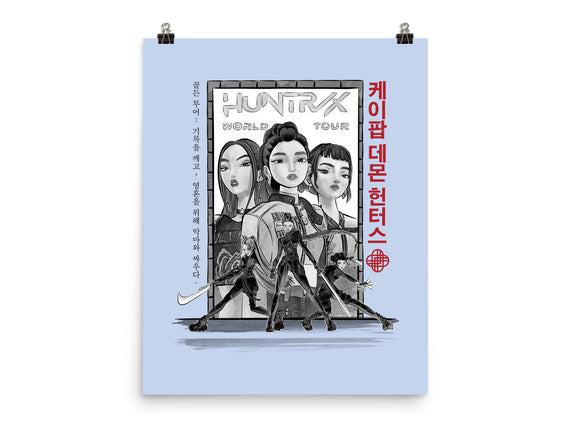 Huntrix World Tour Sumi-e