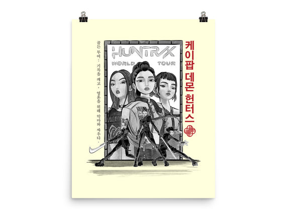 Huntrix World Tour Sumi-e
