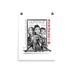 Huntrix World Tour Sumi-e