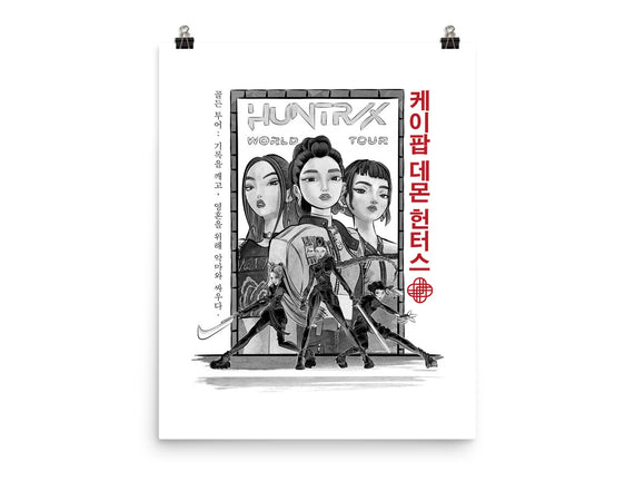 Huntrix World Tour Sumi-e