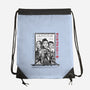 Huntrix World Tour Sumi-e-None-Drawstring-Bag-DrMonekers