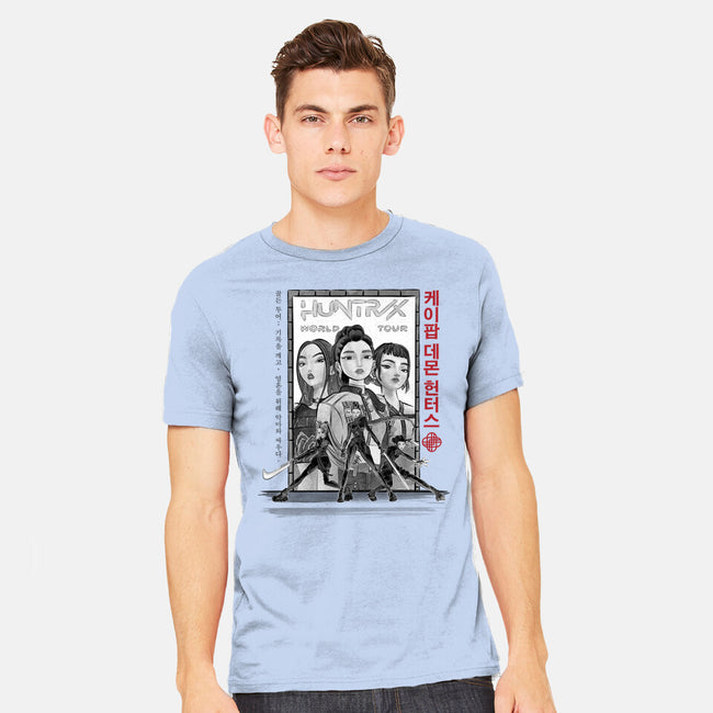 Huntrix World Tour Sumi-e-Mens-Heavyweight-Tee-DrMonekers