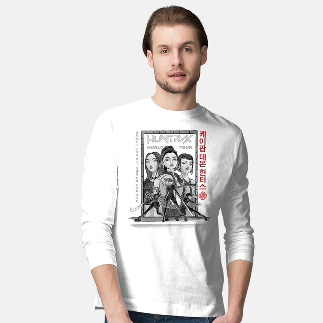 Huntrix World Tour Sumi-e-Mens-Long Sleeved-Tee-DrMonekers