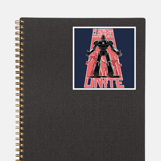 Clankers Unite-None-Glossy-Sticker-palmstreet