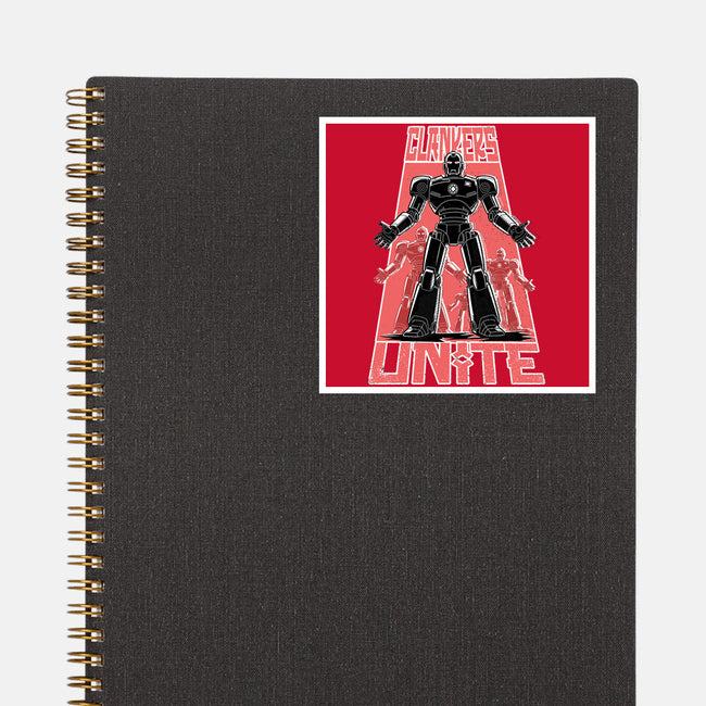 Clankers Unite-None-Glossy-Sticker-palmstreet