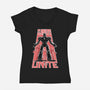 Clankers Unite-Womens-V-Neck-Tee-palmstreet