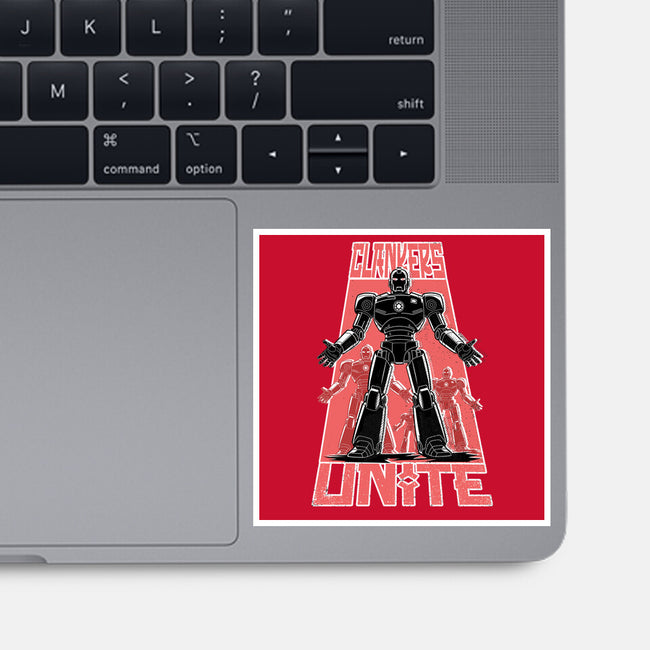 Clankers Unite-None-Glossy-Sticker-palmstreet