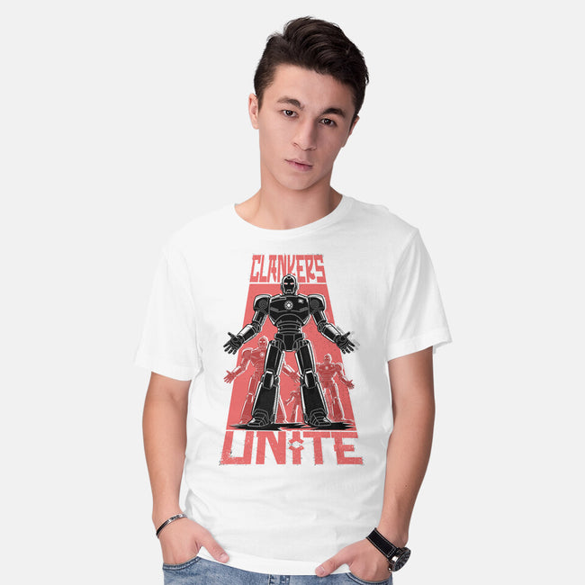 Clankers Unite-Mens-Basic-Tee-palmstreet