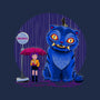 Cat In The Rain-None-Drawstring-Bag-rmatix