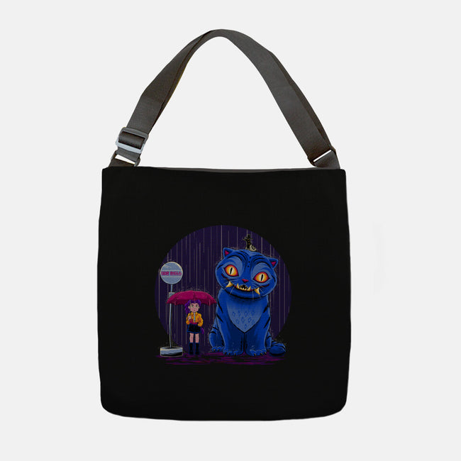 Cat In The Rain-None-Adjustable Tote-Bag-rmatix