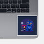 Cat In The Rain-None-Glossy-Sticker-rmatix