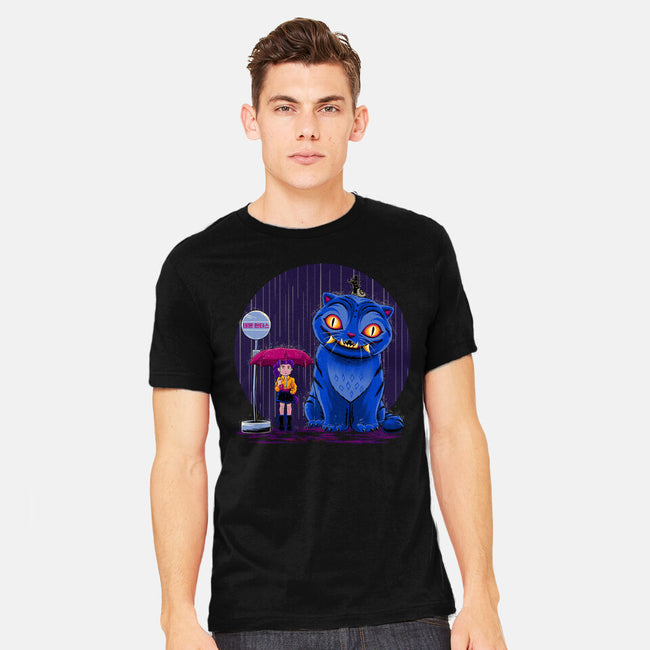 Cat In The Rain-Mens-Heavyweight-Tee-rmatix