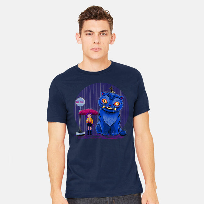 Cat In The Rain-Mens-Heavyweight-Tee-rmatix