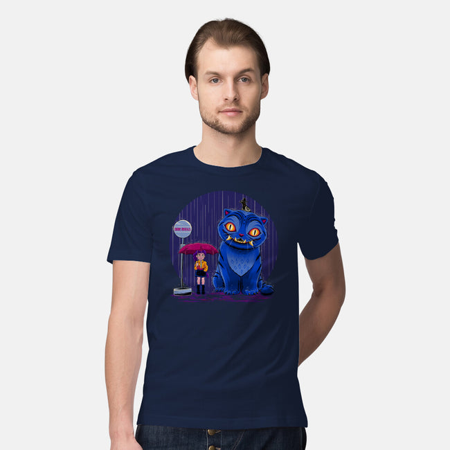 Cat In The Rain-Mens-Premium-Tee-rmatix